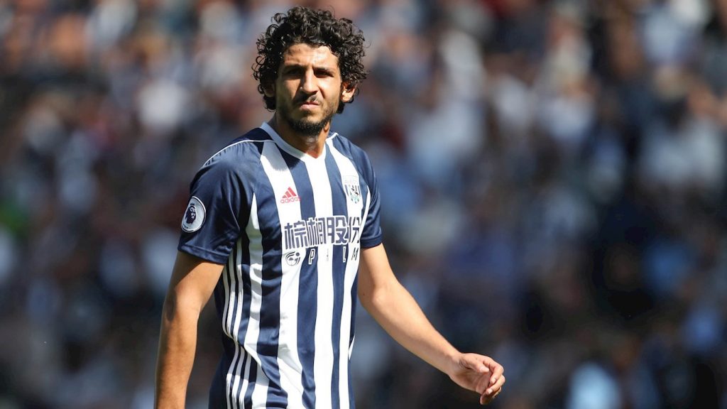 Ahmed Hegazy of West Bromwich Albion