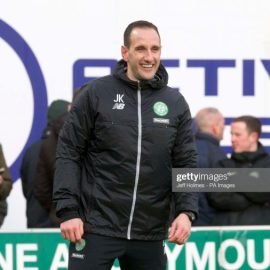 Celtic coach John Kennedy  (Photo by Jeff Holmes/PA Images via Getty Images)