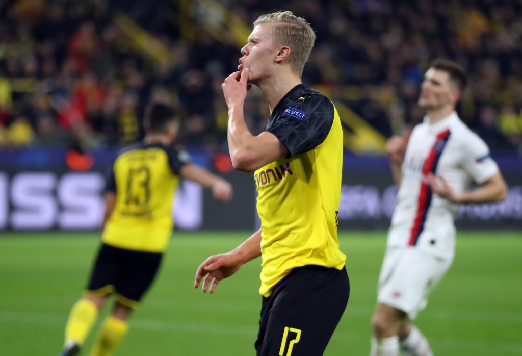 Manchester United fans react to Erling Haaland's impact at Dortmund