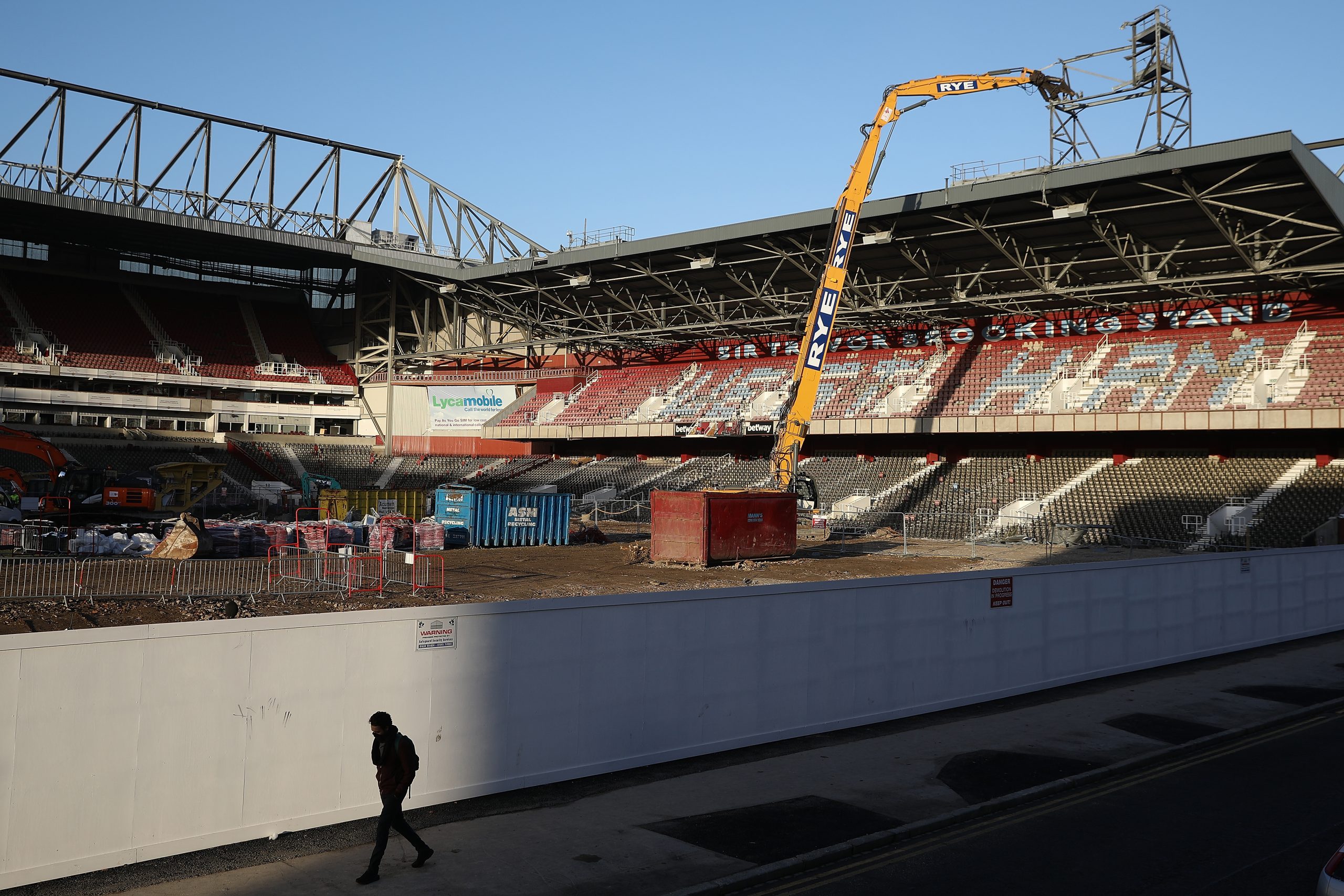 West Ham's Boleyn Ground Is Demolished