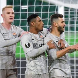 VfL Wolfsburg v Shakhtar Donetsk - UEFA Europa League Round of 16: First Leg