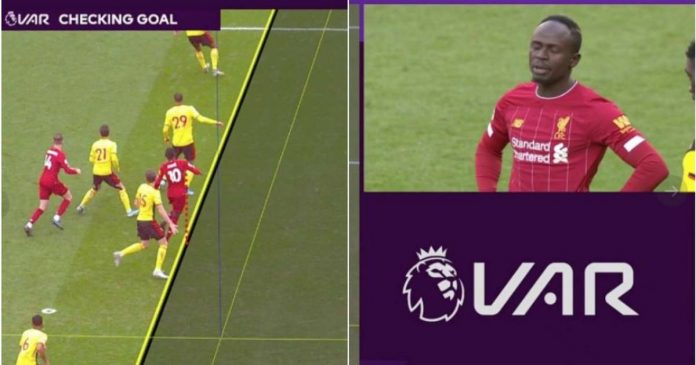 VAR Offside Against Mane