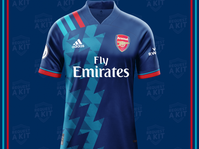 Arsenal 2020/21 Home, Away and Third Kits