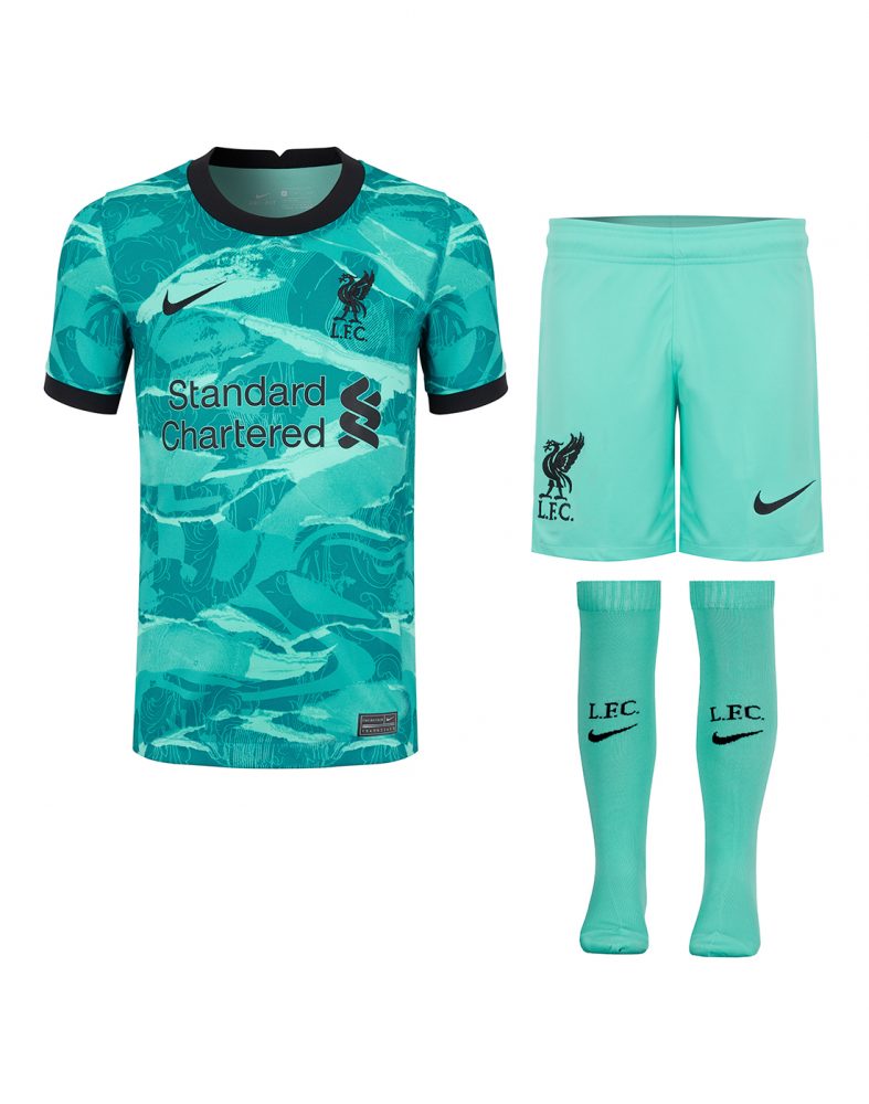 Liverpool 2020/21 Home, Away and Third Kits
