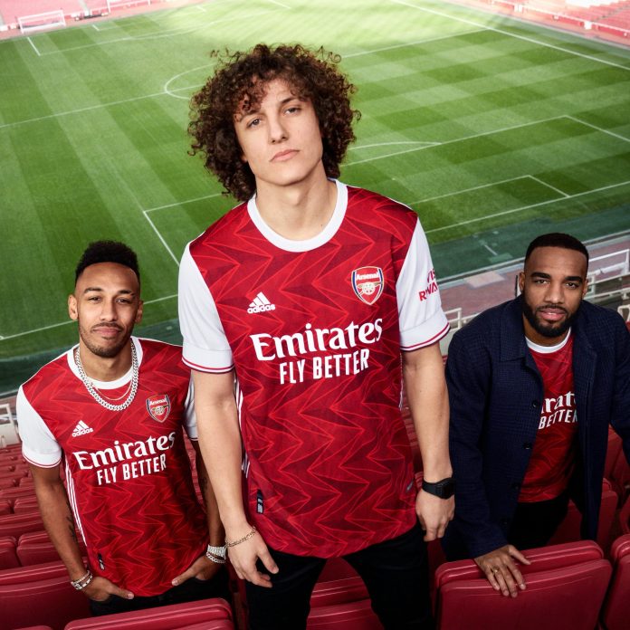 Arsenal 2020/21 Home, Away and Third Kits