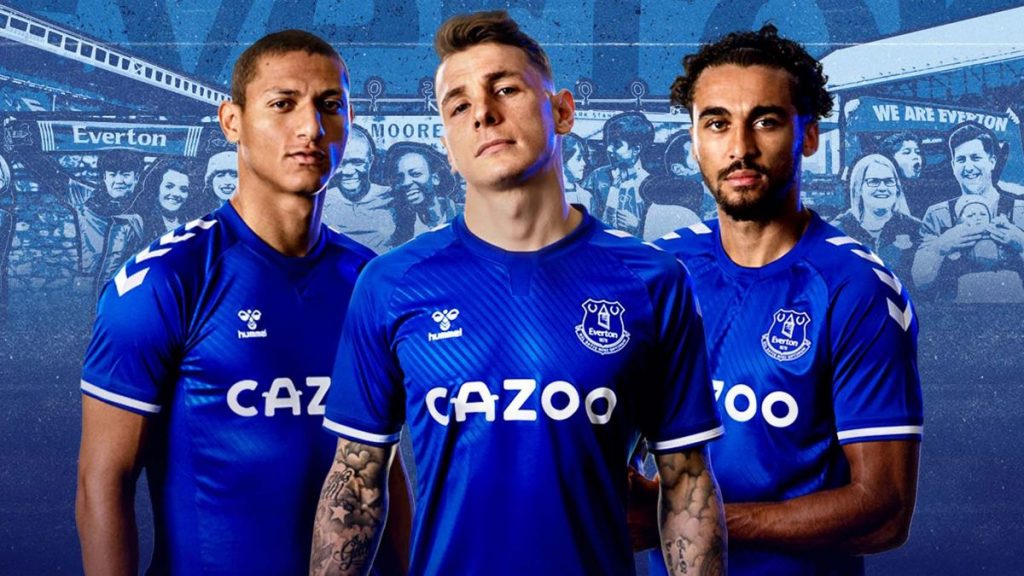 Everton 2020/21 Home, Away and Third Kits | Sportslens.com