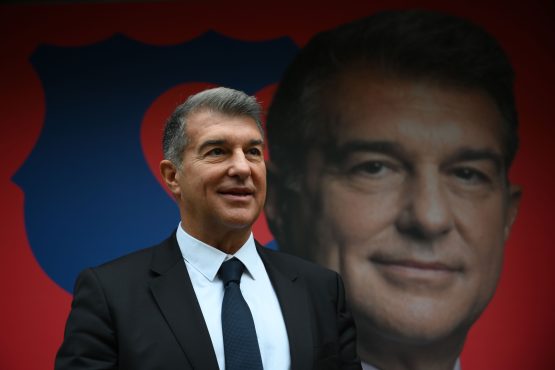 Barcelona President Joan Laporta