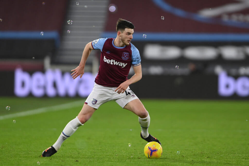 Declan Rice possibly ruled out of Euro 2020 with knee injury