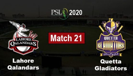 Lahore vs Quetta