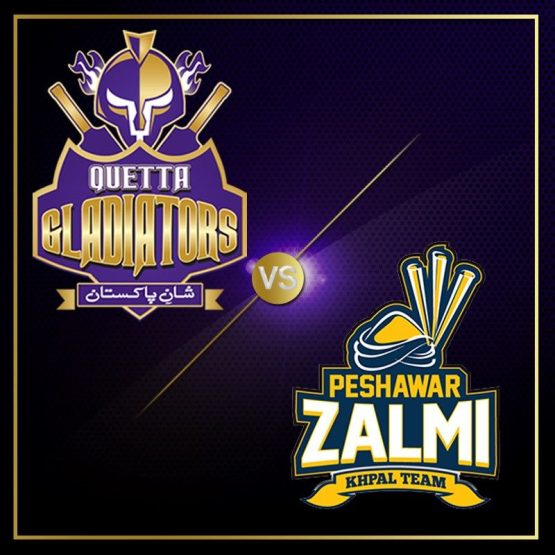 Quetta Gladiators vs Peshawar Zalmi