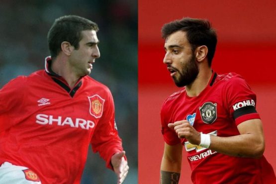 bruno fernandes eric cantona manchester united