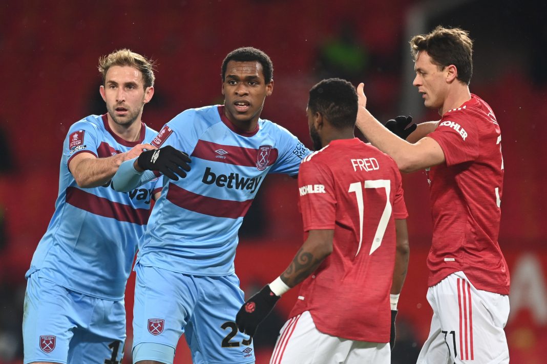 West Ham fans react to Craig Dawson's performance vs Man Utd