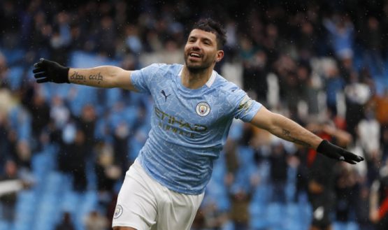 Sergio Aguero Is Manchester City's Leading Scorer In Europe