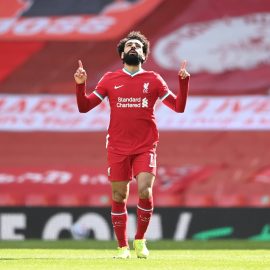 Liverpool forward Mohamed Salah