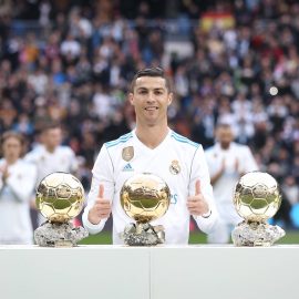 Cristiano Ronaldo Has Won 5 Ballon d'Or Awards