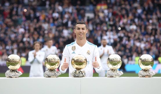 Cristiano Ronaldo Has Won 5 Ballon d'Or Awards
