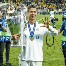 Cristiano Ronaldo Is A Five-Time UEFA Champions League Winner