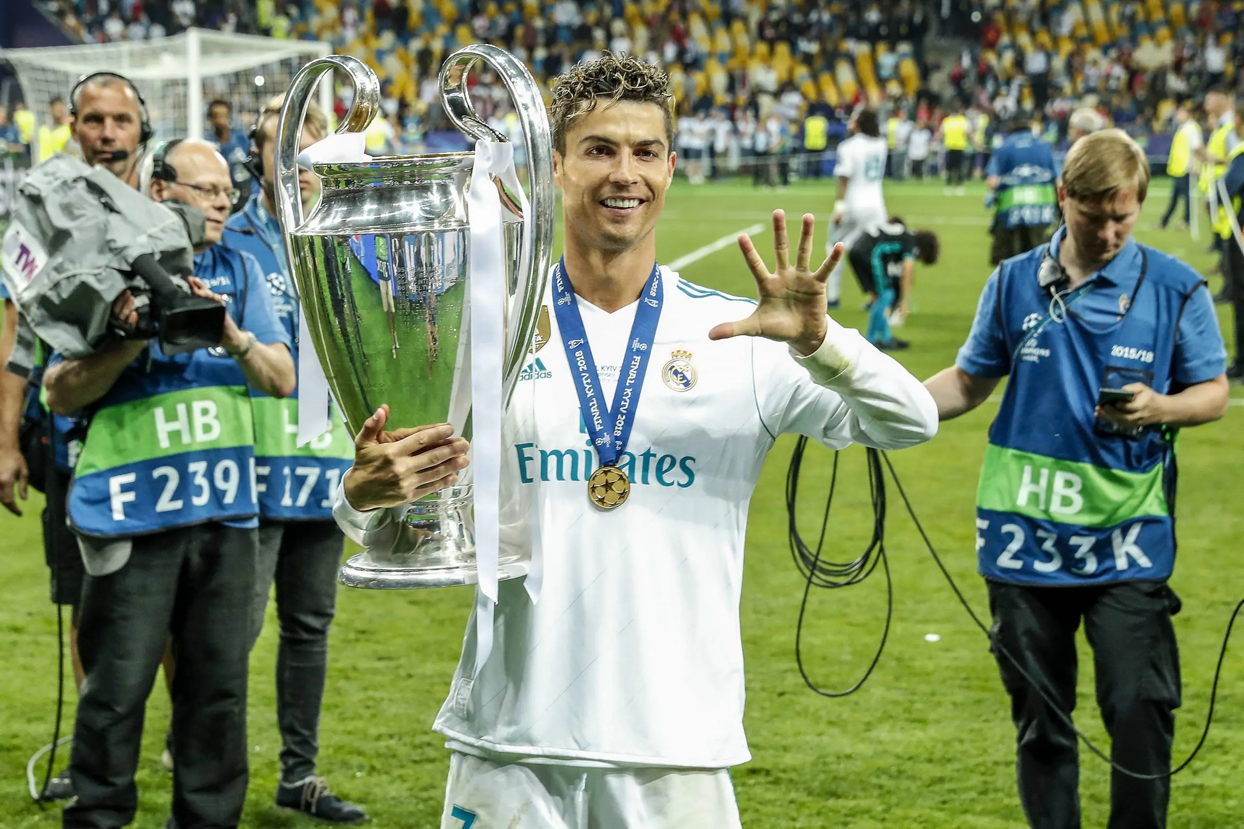 Cristiano Ronaldo Is A Five-Time UEFA Champions League Winner