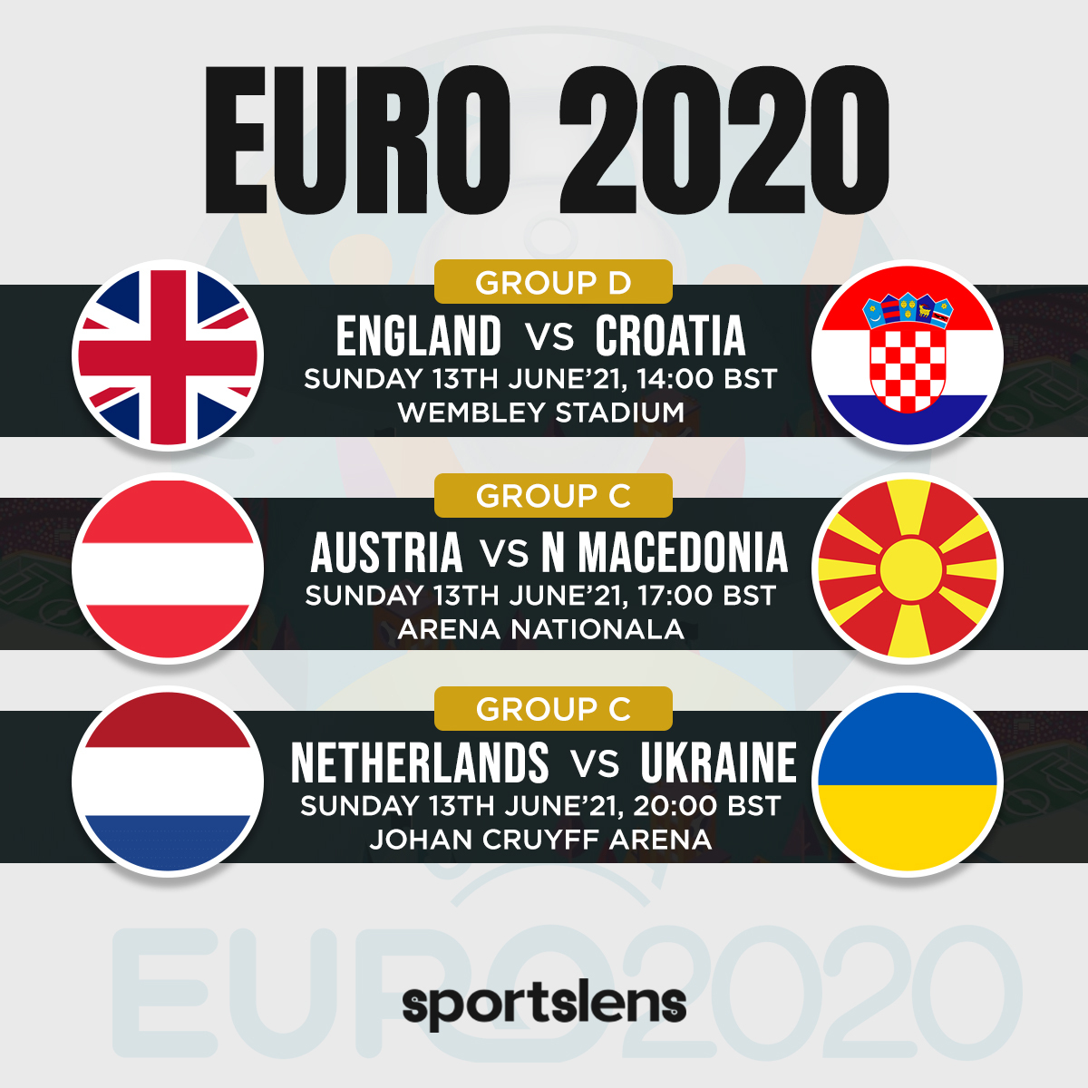 Euro2020 13th June