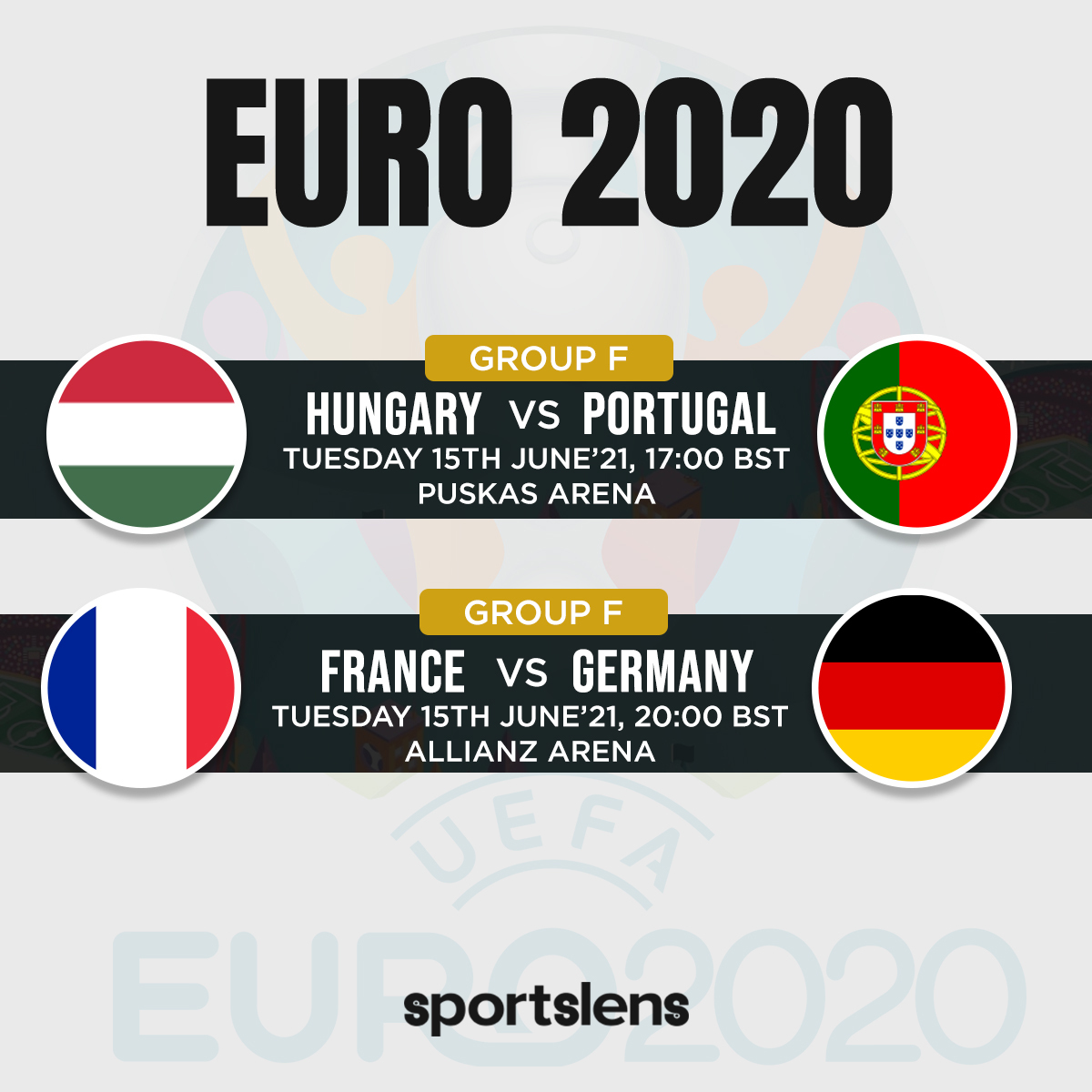 Euro2020 15th June