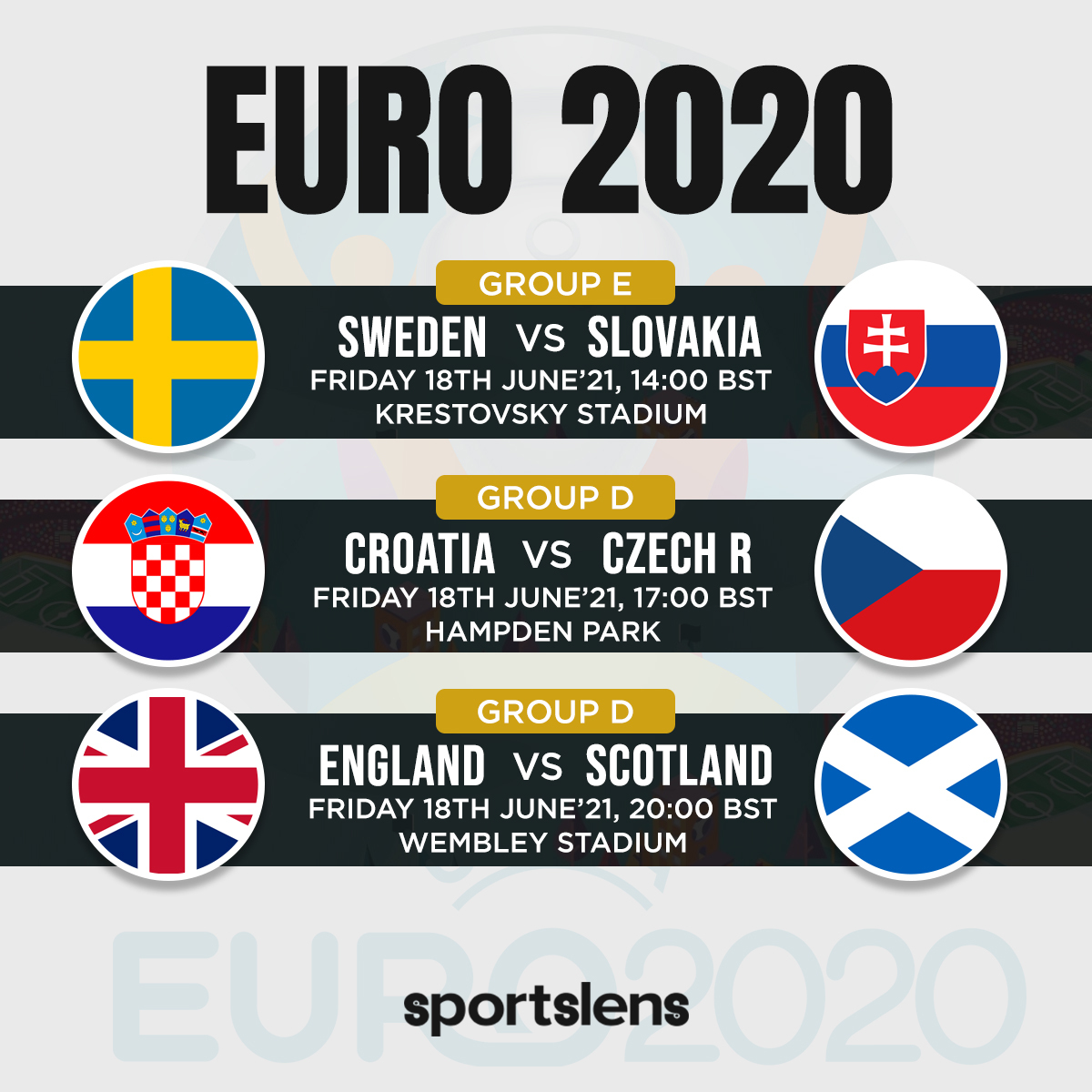 Euro2020 18th June