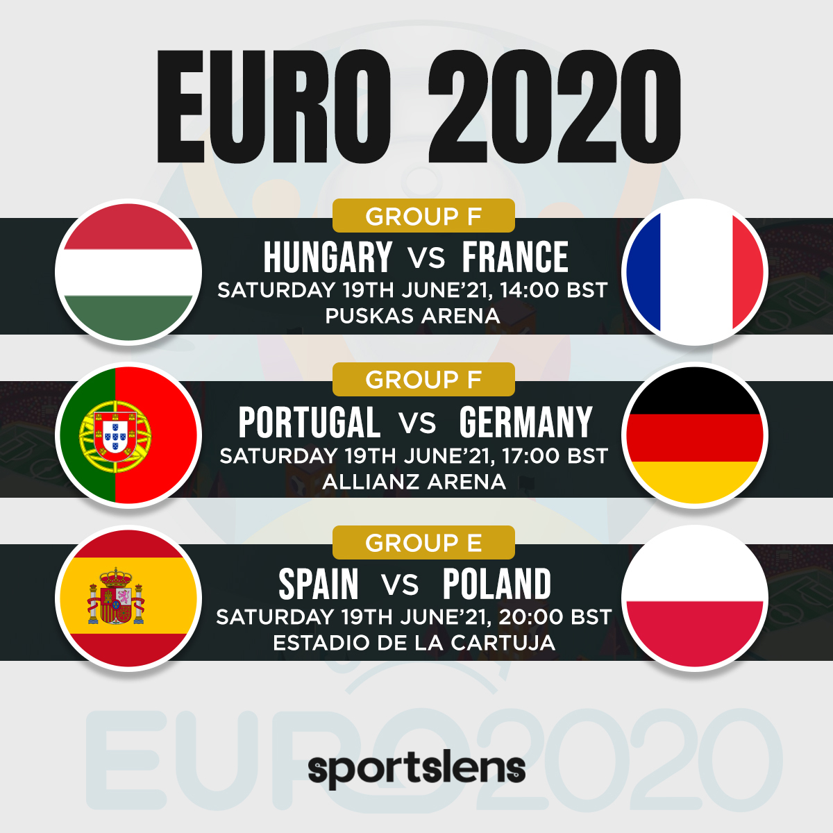 Euro2020 19th June