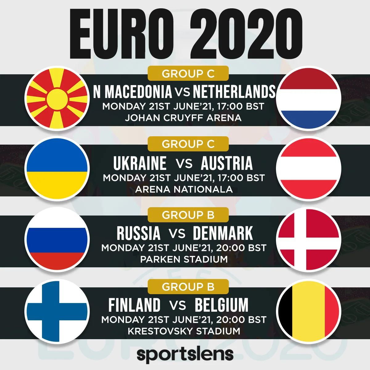 Euro2020 21th June