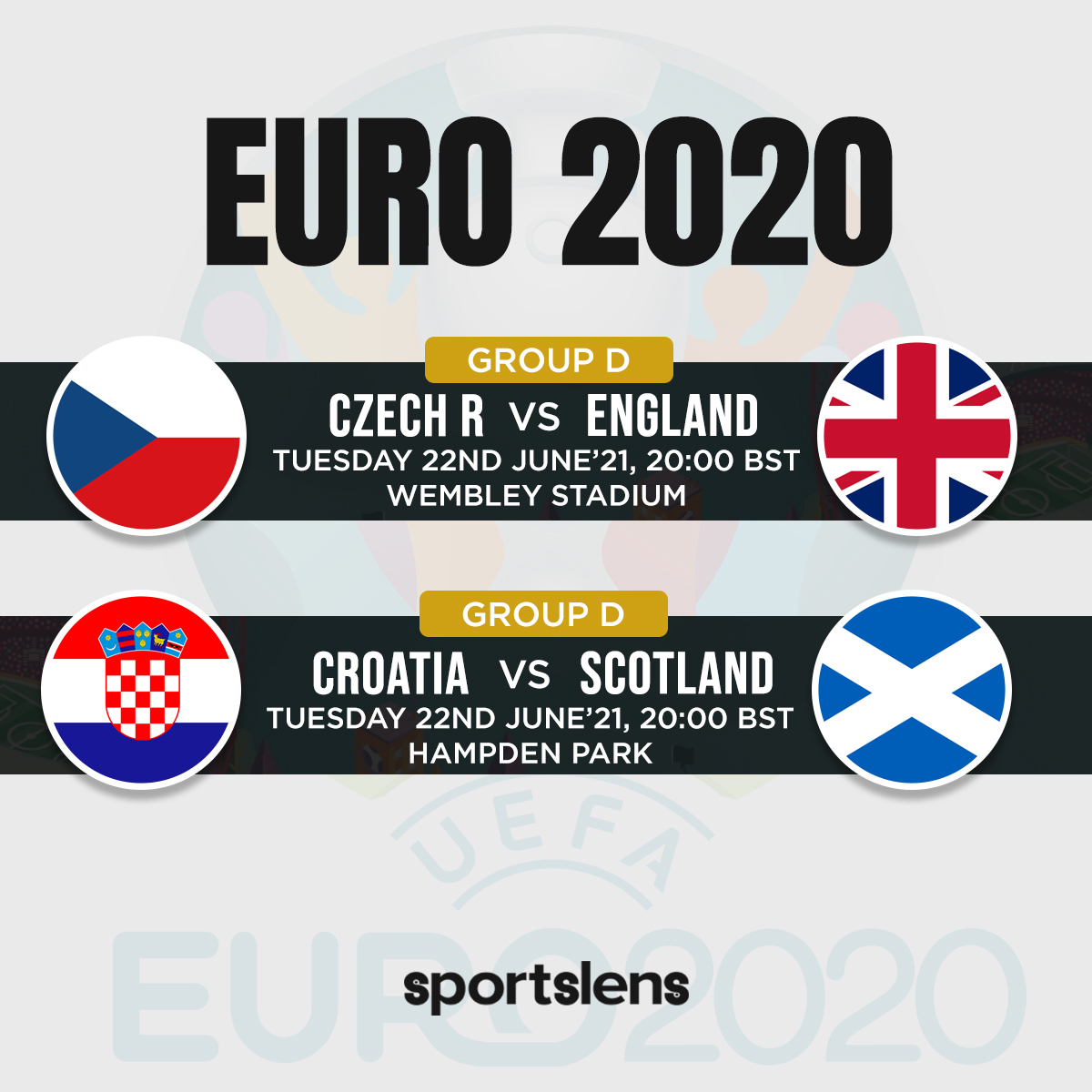 Euro2020 22nd June