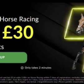 Parimatch horse racing banner