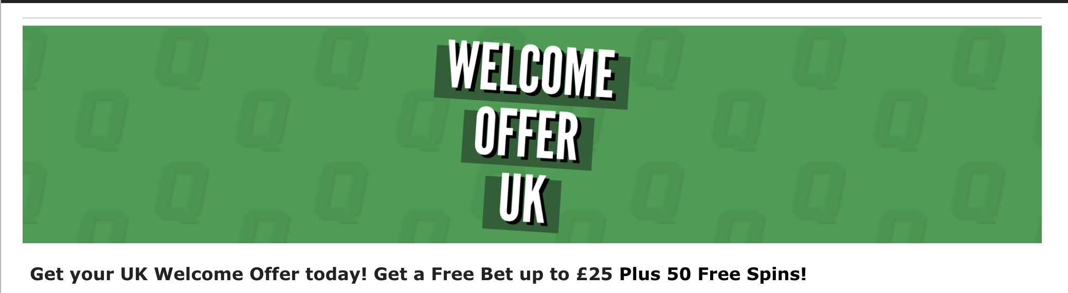 quinnbet free bet