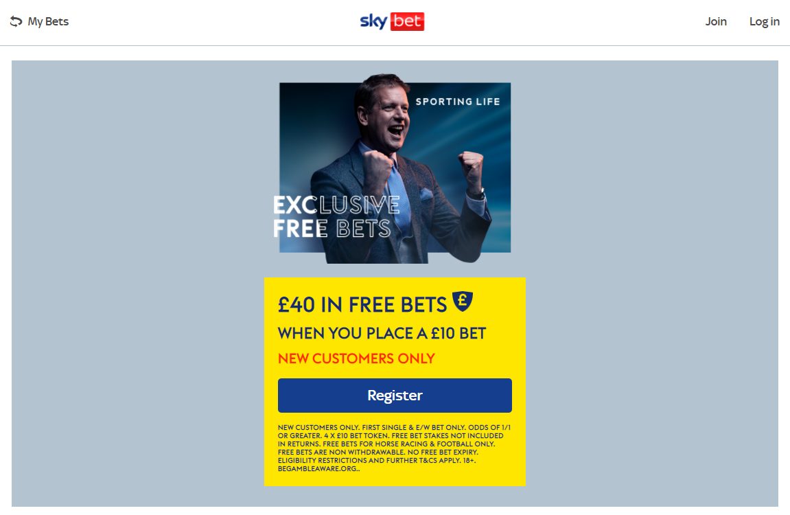 sky bet welcome offer