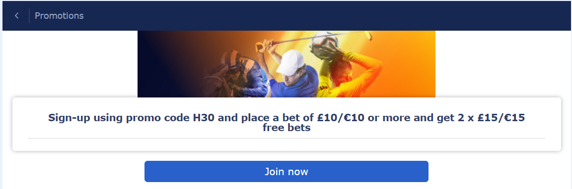 William Hill welcome offer