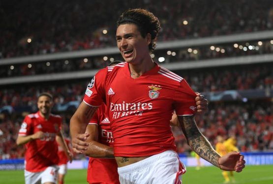 Benfica Striker Darwin Nunez UEFA Champions League BTTS Acca