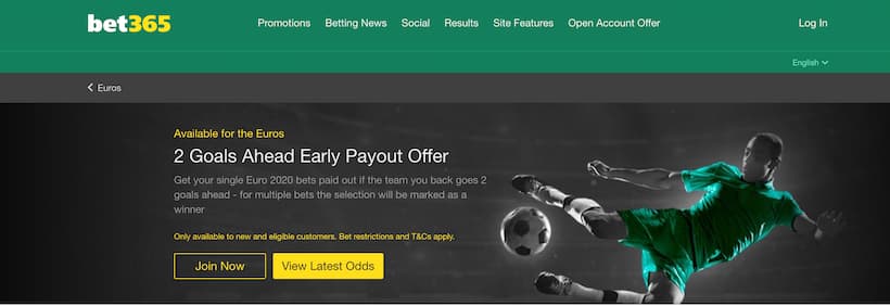 bet 365 football betting offer for Everton vs Arsenal