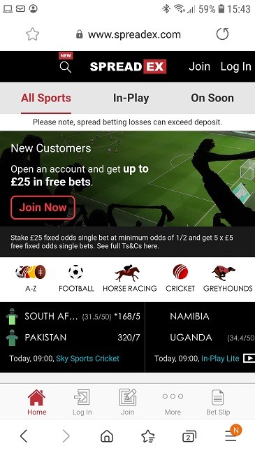 Spreadex greyhound bet app