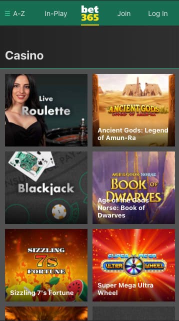 bet365 casino app
