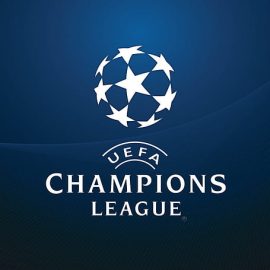 blue uefa champions league logo wallpaper preview
