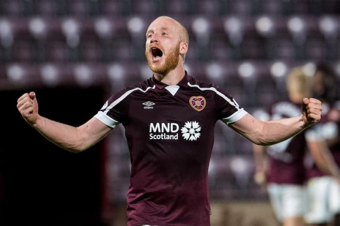 Liam Boyce returned with a brace in the Scottish Cup for Heaarts last weekend