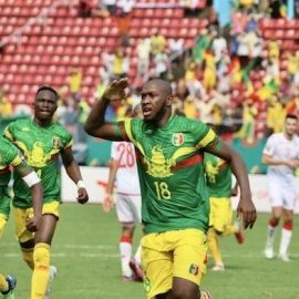 Mali Celebrate Goal