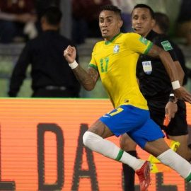 Raphinha Playing for Brazil