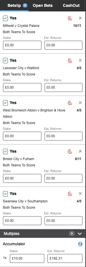 FA Cup BTTS Tips