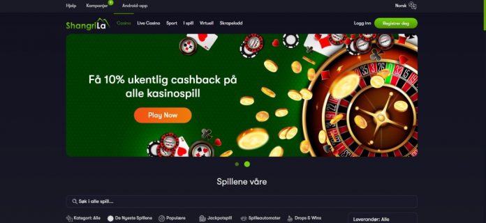 Shangrilalive casino freespins