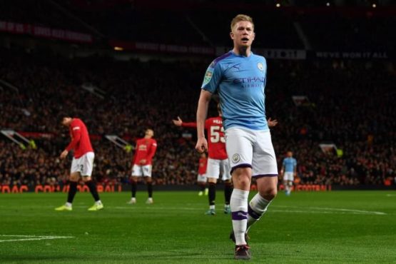 Kevin De Bruyne Was One Of The Best Performers On Champions League Round Of 16 First Leg