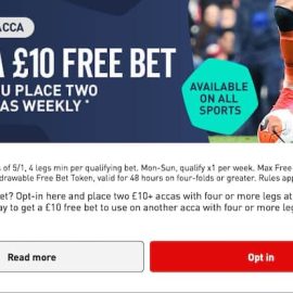Virgin Bet Weekly Acca Promotion