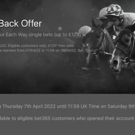 bet365 Money Back Offer