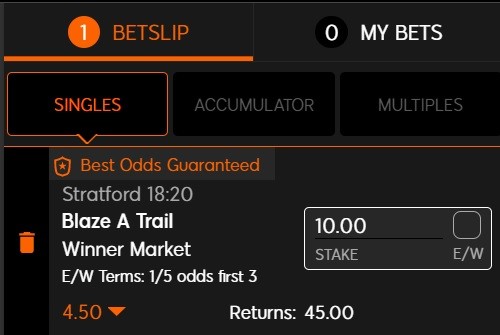 NAP of the day 22 August 2022