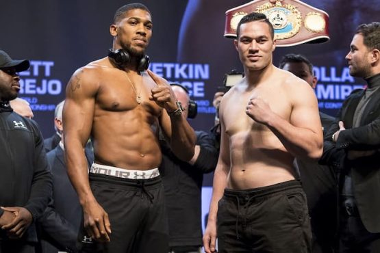 Anthony Joshua vs Joseph Parker