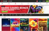 BetOnline Casino Home Page