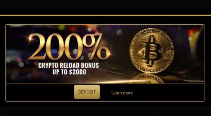 MYB Casino crypto bonus