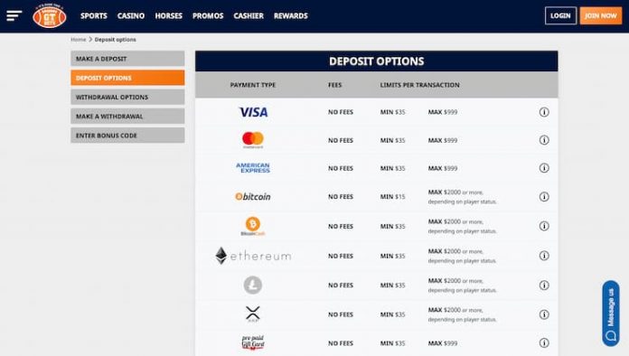 GTbets Payments